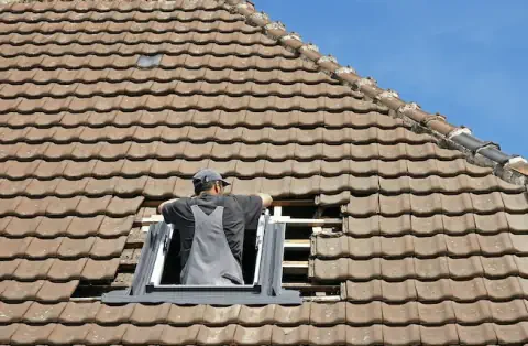 Pose de velux - Plévin